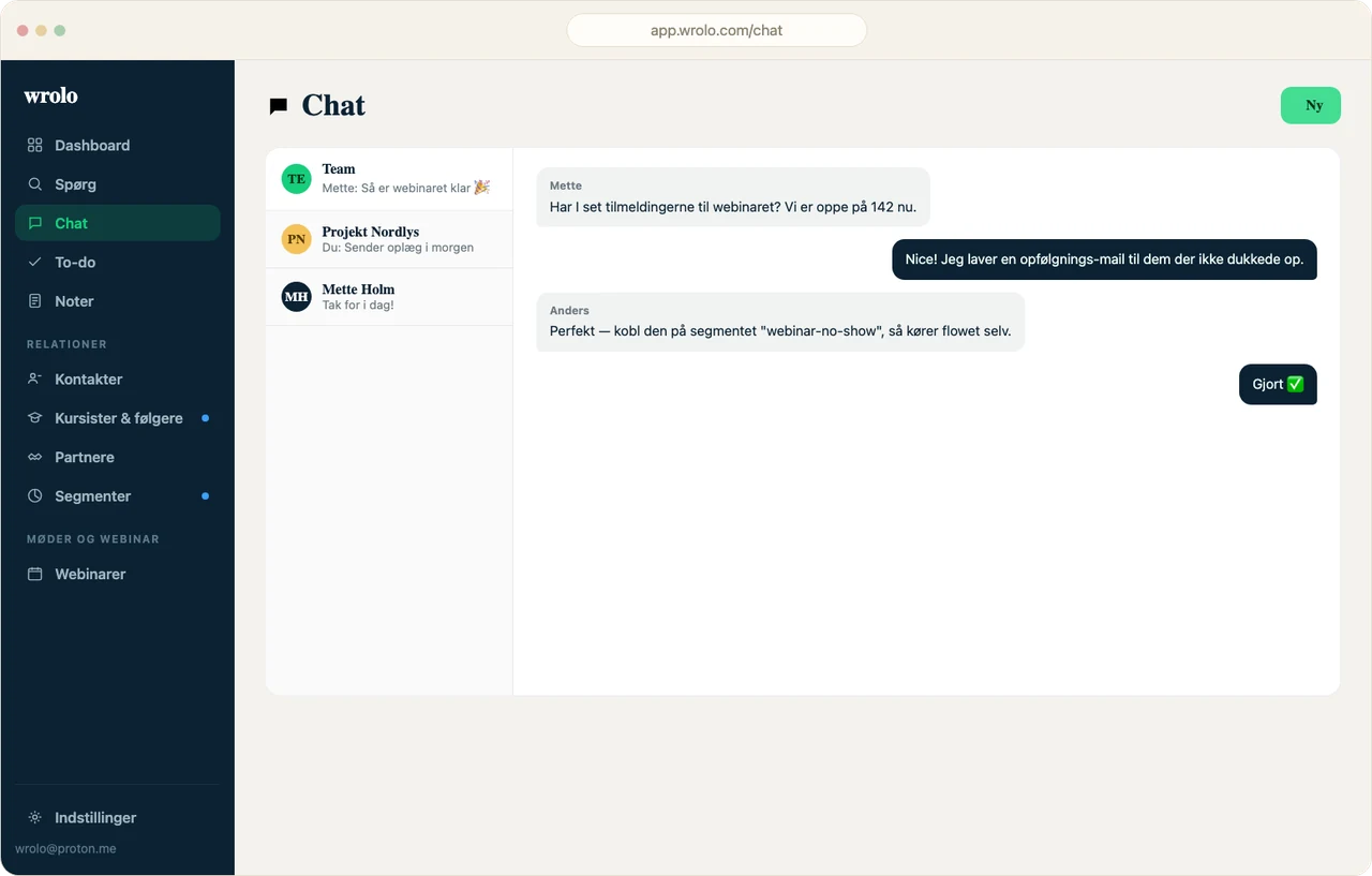 wrolo Chat