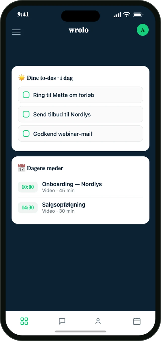 wrolo på mobil